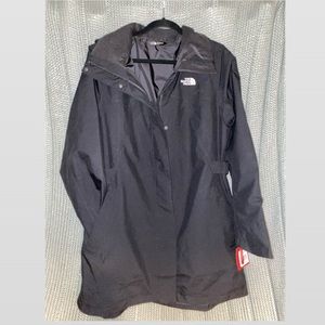 NWT Women’s North Face Laney Trench2-RTO XL Black